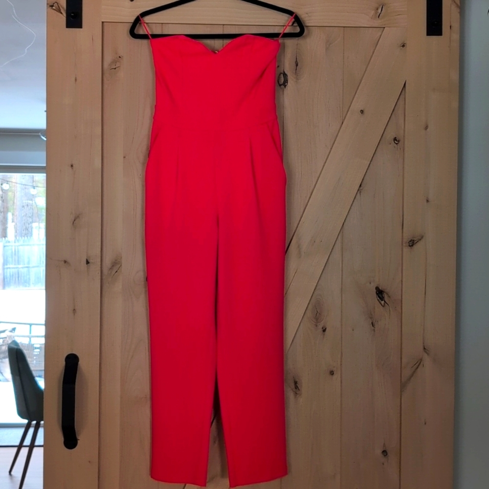 Strapless jumpsuit